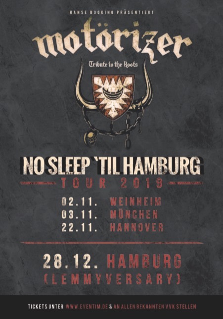 Motörizer No Sleep Til Hamburg 2019