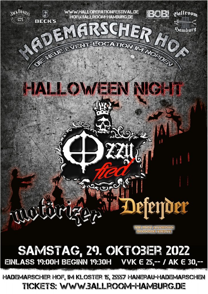 Motörizer - Halloween Night 29.10.22